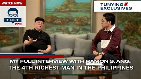 ramon ang and atong ang relationship|My Full Interview with Ramon S. Ang: the 4th Richest Man in the .